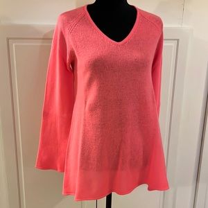Cashmere Sweater Coral NWOT